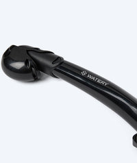 Watery Combo snorkel set for junior (8-15) - Ohio - Black