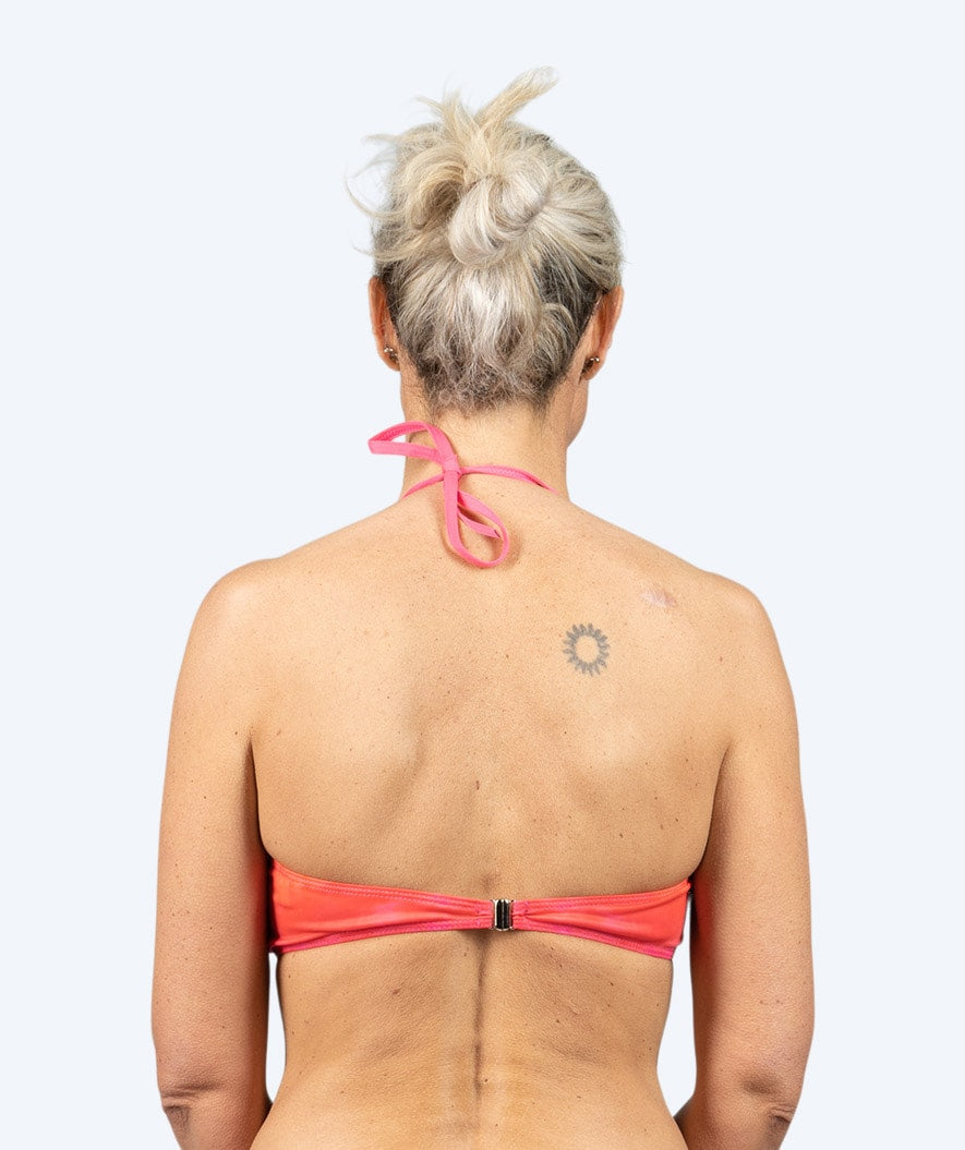 Watery mermaid bikini top for women - Orange Twist