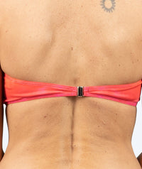 Watery mermaid bikini top for women - Orange Twist