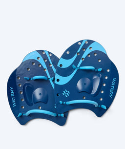 Watery hand paddles - Orwin - Dark blue