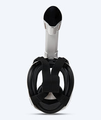 Watery full face diving mask for adults - Oxygen - White/black