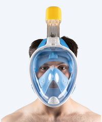 Watery full face diving mask for adults - Oxygen - Blue