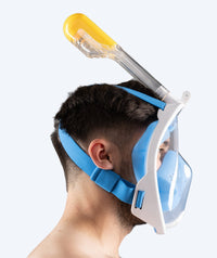 Watery full face diving mask for adults - Oxygen - Blue