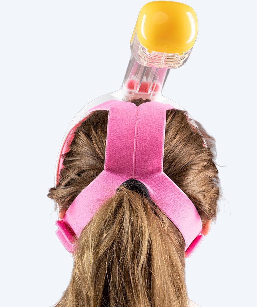 Watery full face diving mask for adults - Oxygen - Pink