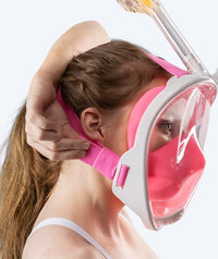 Watery full face diving mask for adults - Oxygen - Pink