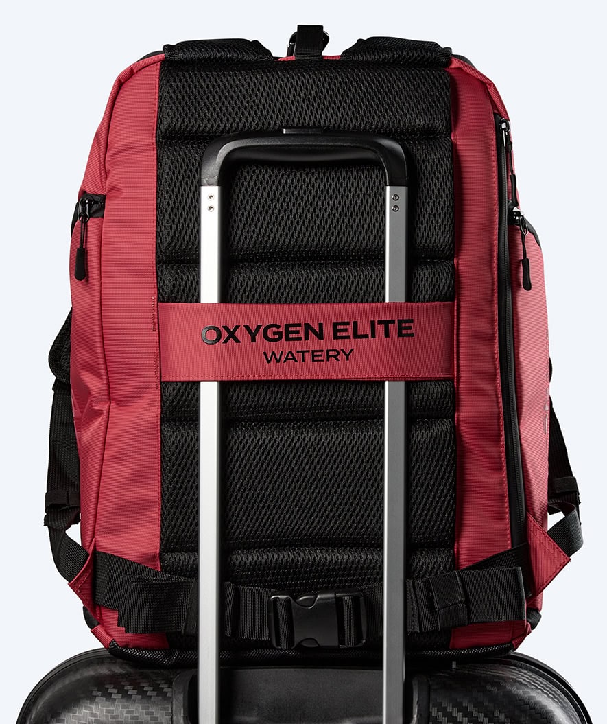 Watery swim bag - Oxygen Elite 45L - Dark red
