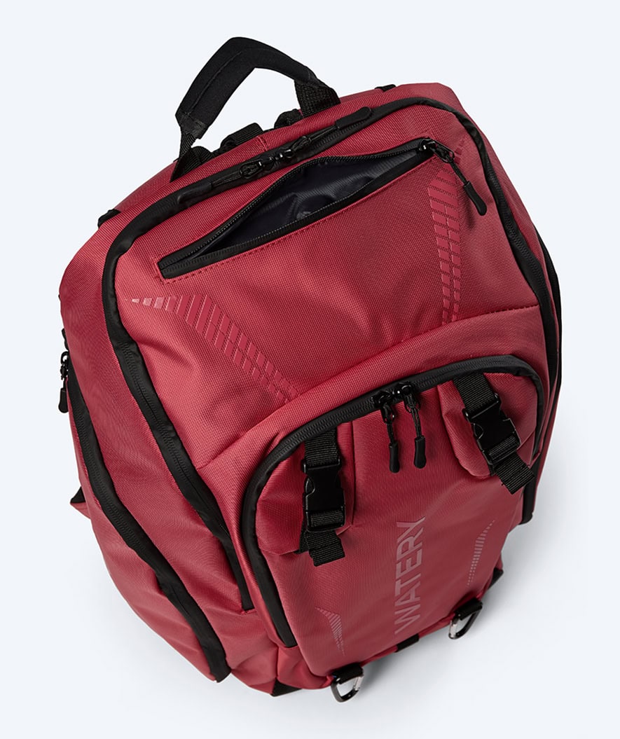 Watery swim bag - Oxygen Elite 45L - Dark red