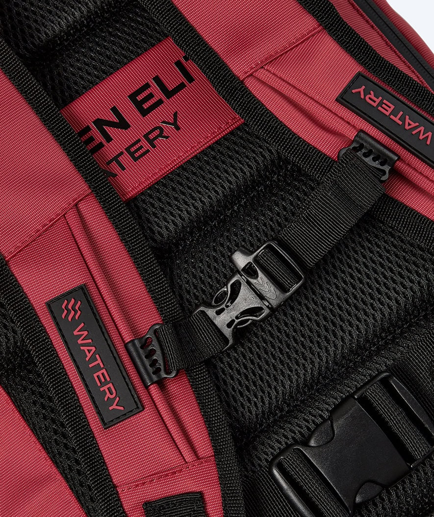 Watery swim bag - Oxygen Elite 45L - Dark red