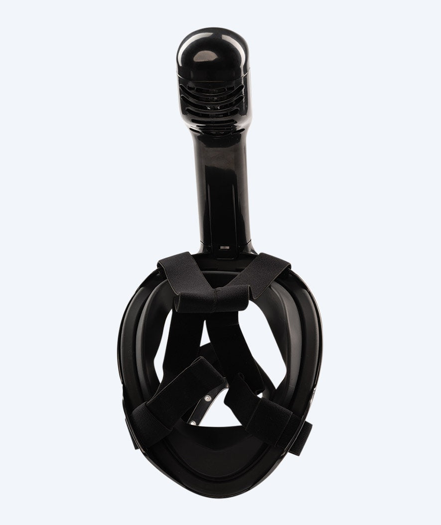 Watery full face diving mask for adults - Oxygen - Black
