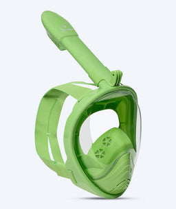 Watery full face diving mask for kids - Oxygen - Green