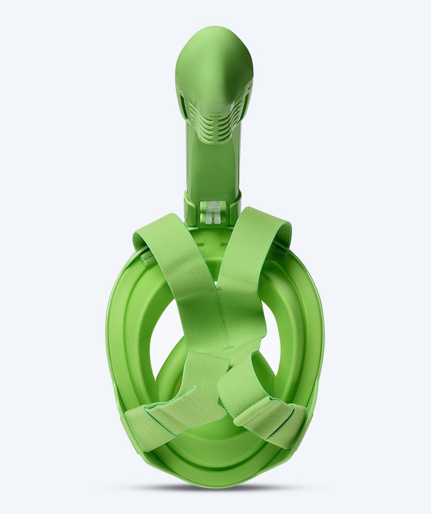 Watery full face diving mask for kids - Oxygen - Green