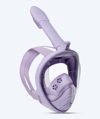 Watery full face diving mask for kids - Oxygen - Purple