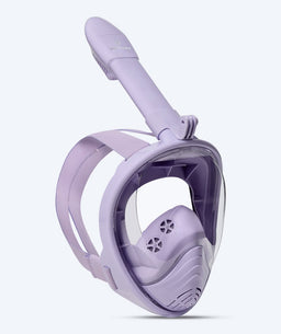 Watery full face diving mask for kids - Oxygen - Purple