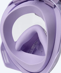 Watery full face diving mask for kids - Oxygen - Purple