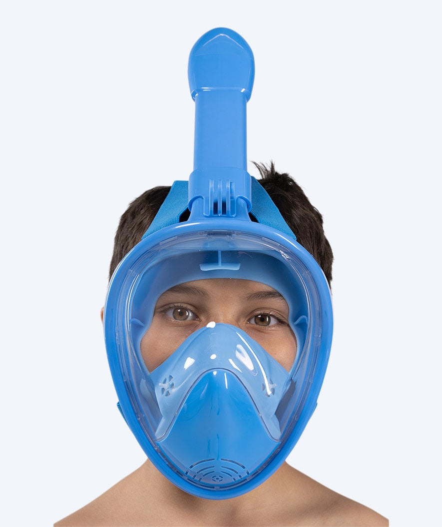 Watery full face diving mask for kids - Oxygen - Atlantic Blue