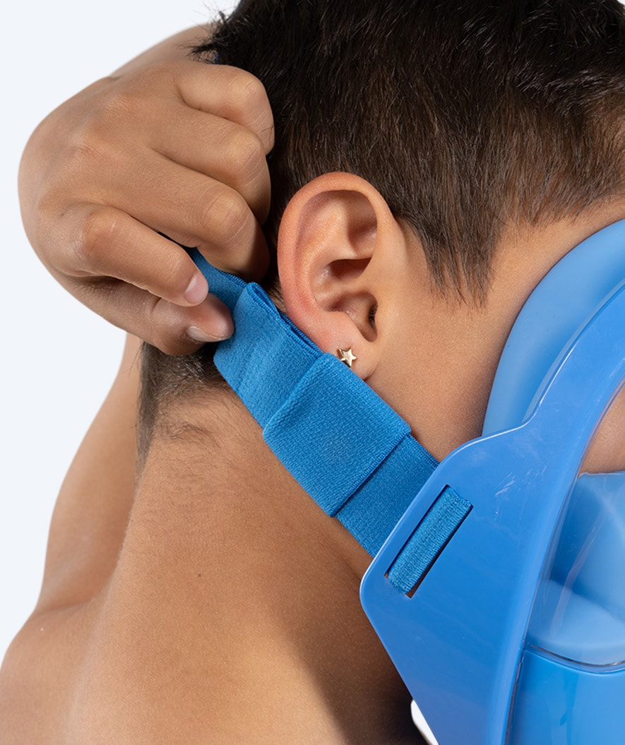 Watery full face diving mask for kids - Oxygen - Atlantic Blue