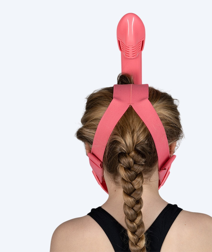 Watery full face diving mask for kids - Oxygen - Atlantic Pink