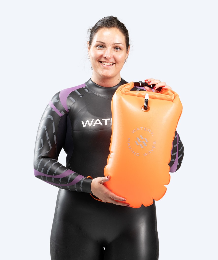 Watery swim buoy - PVC 28L - Orange