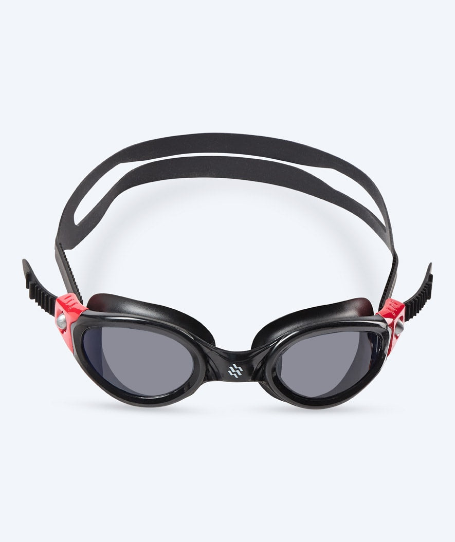 Watery training diving goggles - Pacific Active - Black (Smoke lens)
