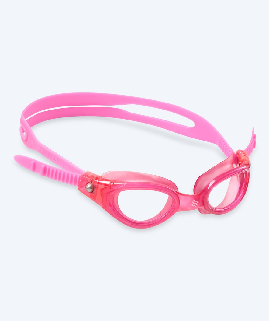Watery diving goggles for kids - Pacific - Pink/clear