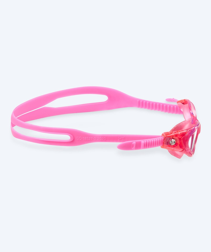 Watery diving goggles for kids - Pacific - Pink/clear