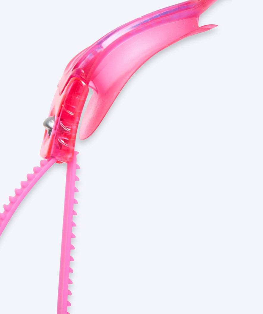 Watery diving goggles for kids - Pacific - Pink/clear
