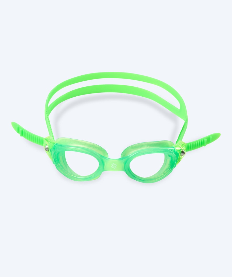 Watery diving goggles for kids - Pacific - Green/clear