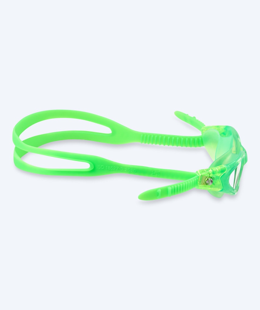 Watery diving goggles for kids - Pacific - Green/clear