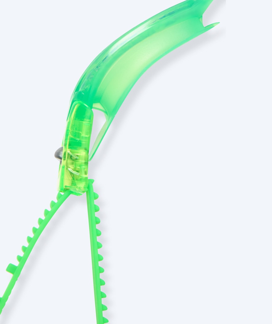 Watery diving goggles for kids - Pacific - Green/clear