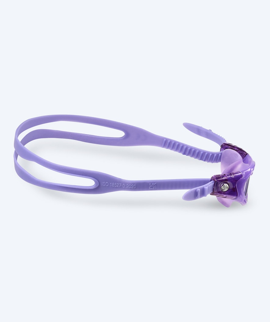 Watery diving goggles for kids - Pacific - Purple/clear