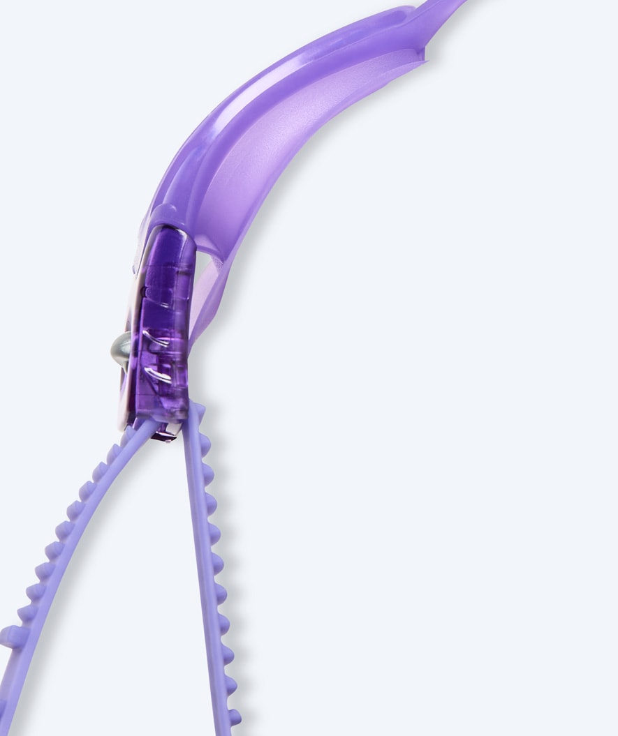 Watery diving goggles for kids - Pacific - Purple/clear