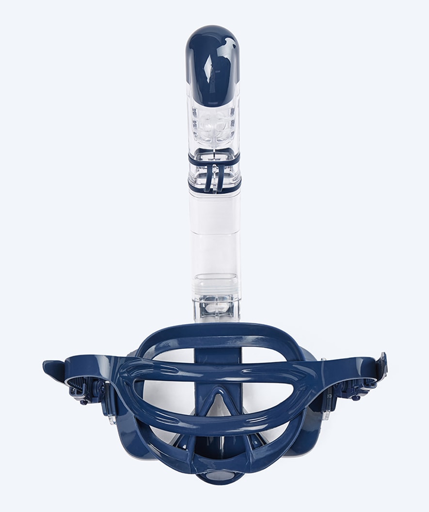 Watery full face diving mask for adults - Pearl - Dark blue
