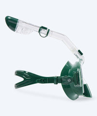 Watery full face diving mask for adults - Pearl - Dark green