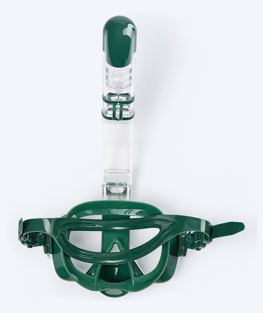 Watery snorkel set for adults - Pike/Pearl - Dark green