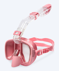 Watery snorkel set for adults - Fisher/Pearl - Pink/pink