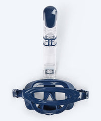 Watery full face snorkel mask for kids - Pearl - Dark blue