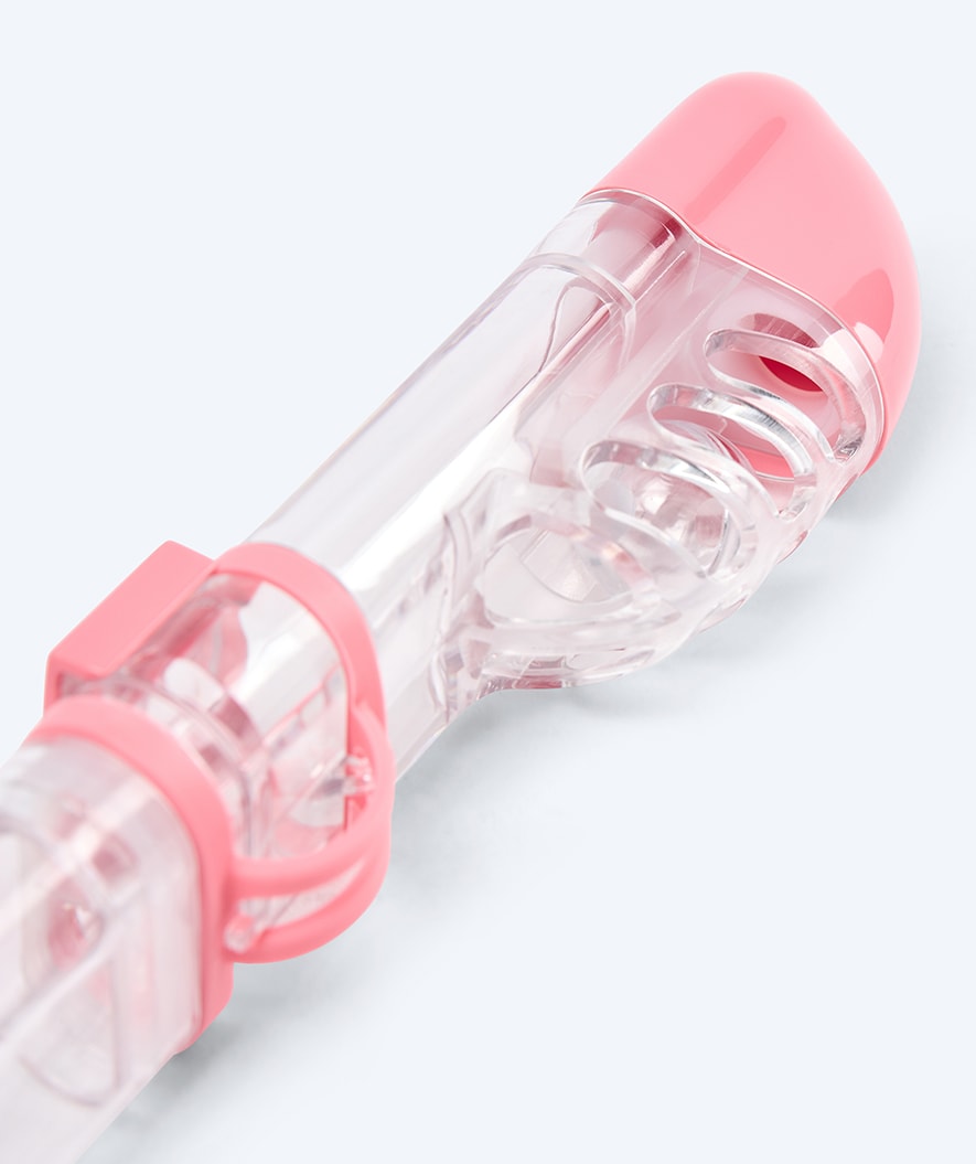 Watery full face snorkel mask for kids - Pearl - Pink