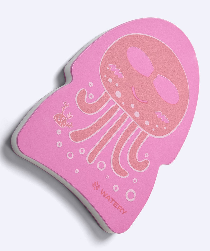 Watery kickboard for kids - Pebbles - Light pink