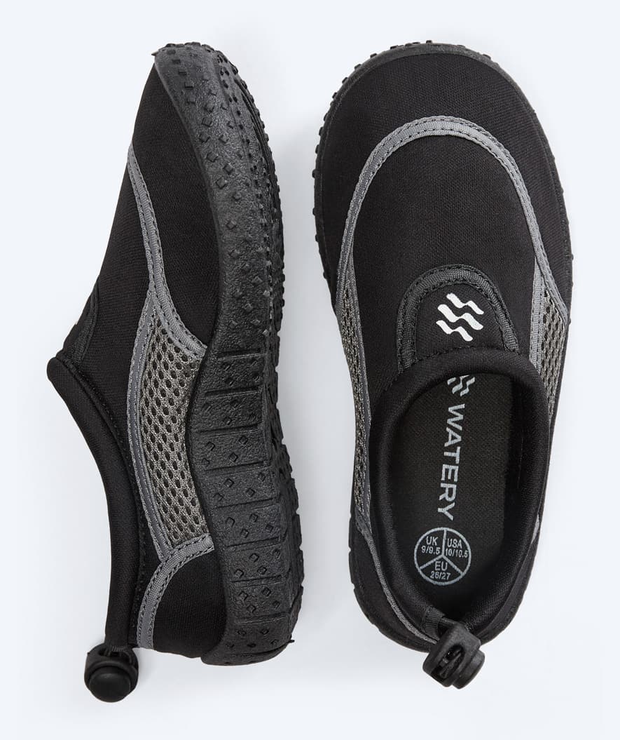 Watery swim shoes for kids - Perk - Black