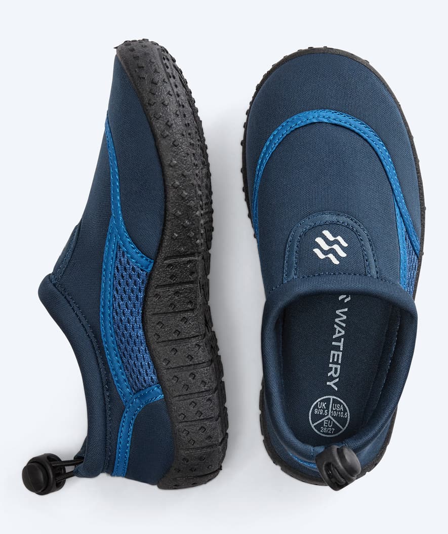Watery swim shoes for kids - Perk - Blue