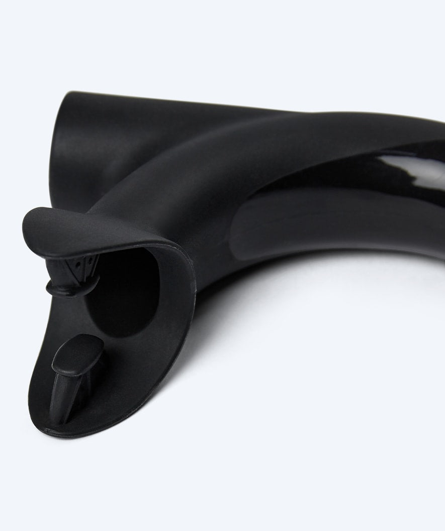 Watery center snorkel for swimming - Phoenix Elite - Black