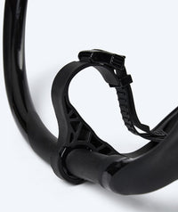 Watery center snorkel for swimming - Phoenix Elite - Black