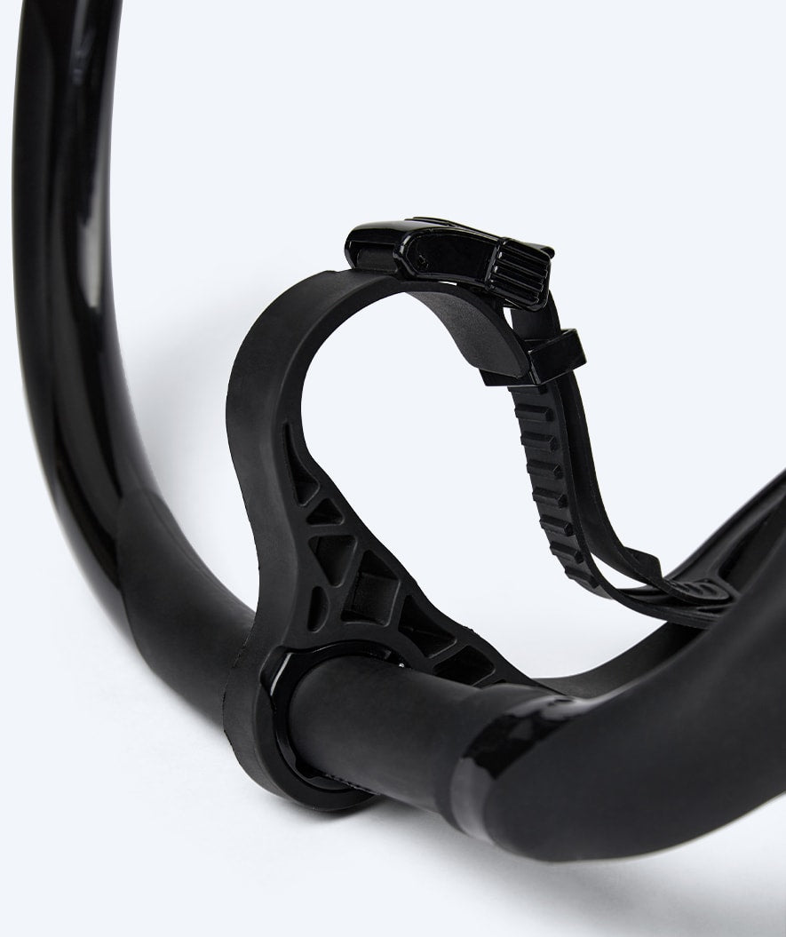 Watery center snorkel for swimming - Phoenix Elite - Black