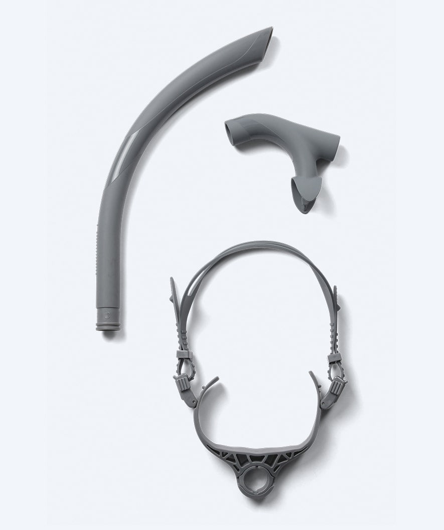 Watery center snorkel for swimming - Phoenix Elite - Grey