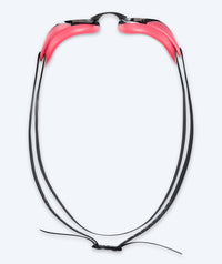 Watery Elite swim goggles - Poseidon Ultra Mirror - Pink/silver