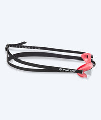 Watery Elite swim goggles - Poseidon Ultra Mirror - Pink/silver