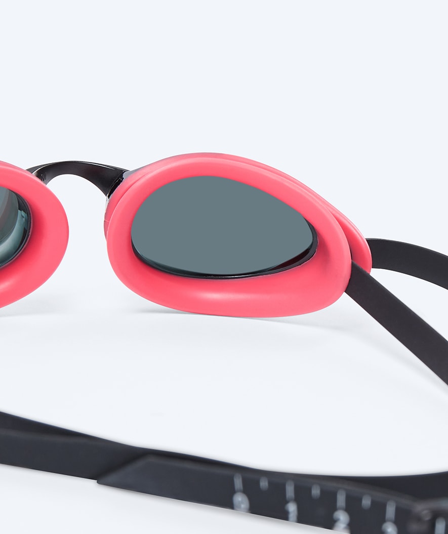 Watery Elite swimming goggles - Poseidon Ultra Mirror - Pink/silver