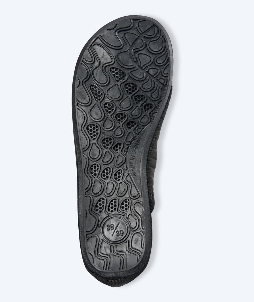 Watery neoprene water shoes for adults - Poseidon - Black