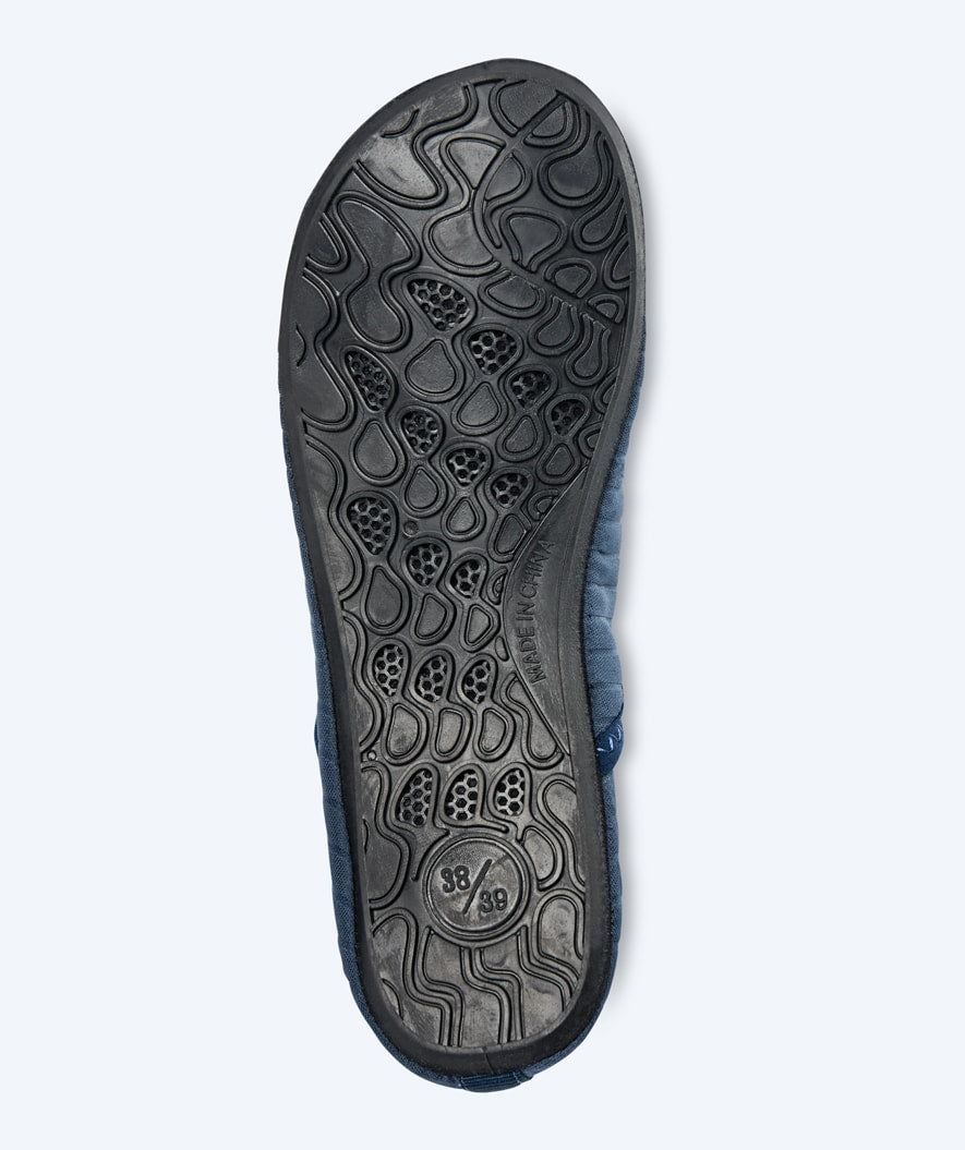 Watery neoprene swim shoes for adults - Poseidon - Blue