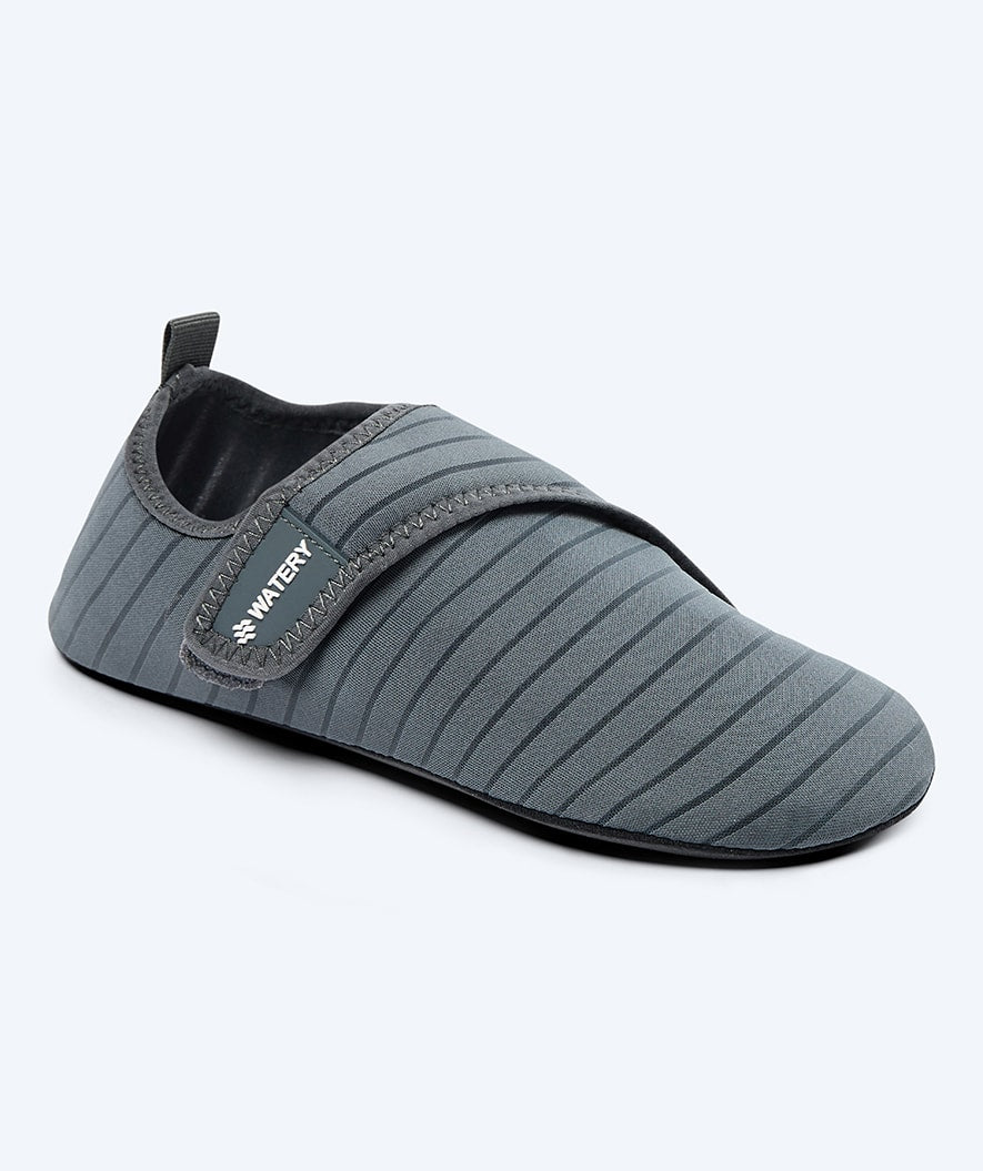 Watery neoprene swim shoes for adults - Poseidon - Grey